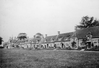 Copy of historic photograph showing general view from S.