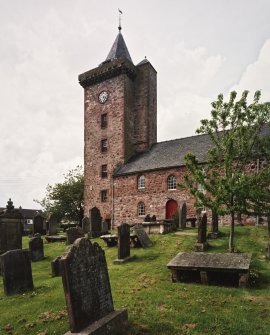 General view from SSE from churchyard