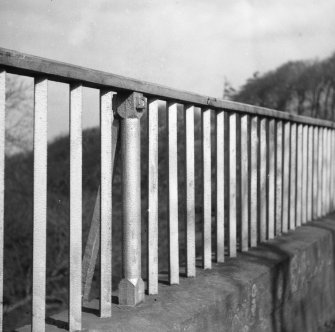 Detail of handrail.