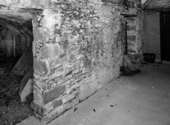 Interior. Vaulted coal cellar