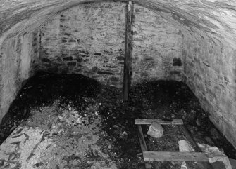 Interior. Vaulted coal cellar