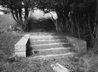 Detail of garden steps.