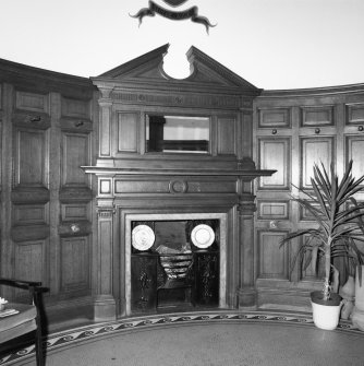 Interior.
Ground floor, entrance hall, detail of fireplace.