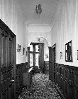 Interior.
Ground floor, billiard room corridor, general view.