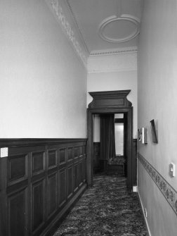 Interior.
Ground floor, billiard room corridor, general view.