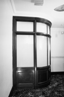 Interior.
Second floor, detail of glazed lightwell screen.