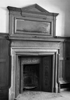 Interior.
NE apartment, detail of fireplace.