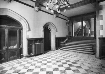 Interior.
Ground floor, view of hall.