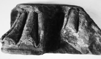 Details of capitals.

Frame 1- Upside down photograph) Romanesque captial in Abbey Museum.
Frame 2- Romanesque capital in Abbey Museum.
Frame 3- Double water leafed capital in site museum, probably from the cloisters.
