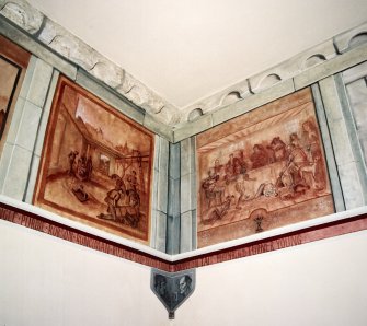 Interior. Anteroom. Detail of frieze