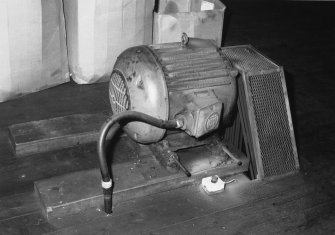 Detail of mule mill electric motor.