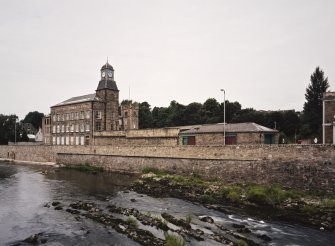 View of 1867 building from E across River Teviot