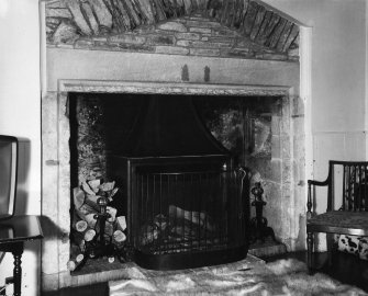 Harden House
Detail of remains of kitchen fireplace in West gable