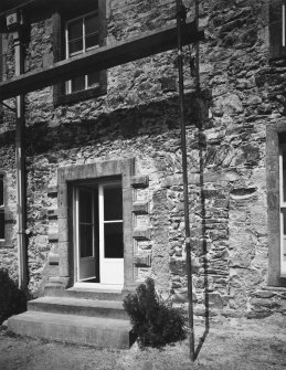 Harden House
View of present entrance and earlier blocked doorway, South side