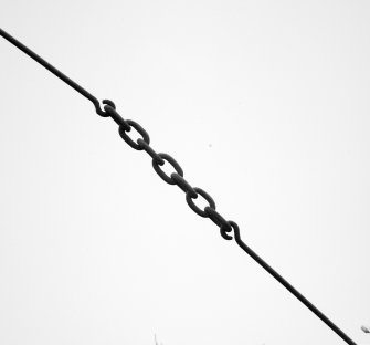 Detail of multi-link chain.