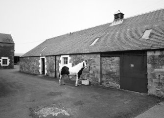 View of stable block from SE