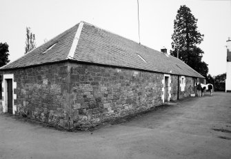 View of stable block from SW