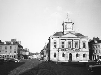 View from SW looking down Horse Market.