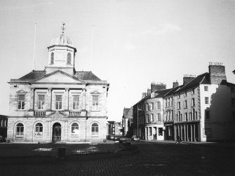 View from SW looking down Wood Market.