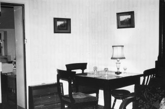 Interior.
View of living room showing table and chairs.