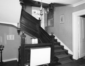 Interior.
First floor, staircase, general view.