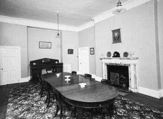 Interior.
Ground floor, dining room, general view.