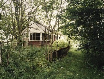 View from ENE showing station building and platform.