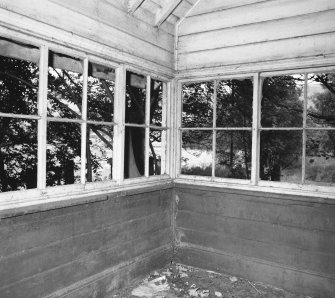 Interior.
Station building, view of E room and windows from SW.