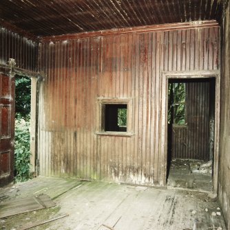 Interior.
Station building, view of ticket office from W.