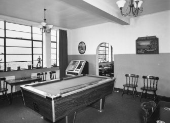 Interior.
Pool room, view from SW showing 1930's windows.