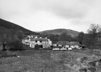 General view from NW showing whole complex.