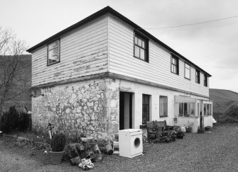 View of byre converted into manager's house from SE.