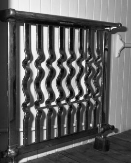 Interior.
Bathroom, detail of towel rail.