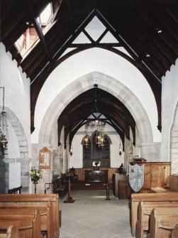 Interior. View of nave towards Chancel