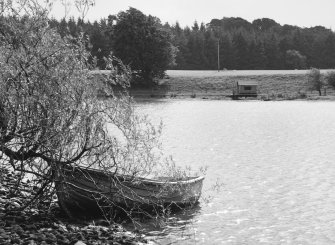 General view showing boathouse.