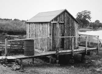 View of boathouse.