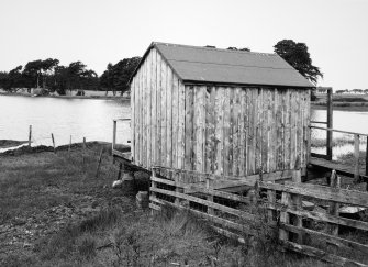 View of boathouse.