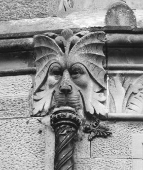Detail of carved head