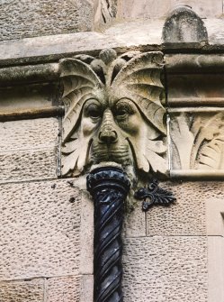 Detail of carved head