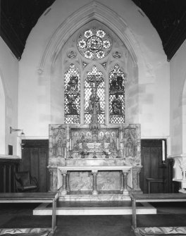 Interior.
View of chancel from W.