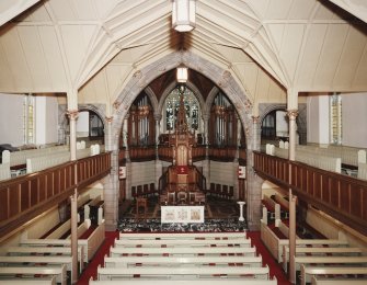 Alloa, Bedford Place, Alloa West Church, interior view.