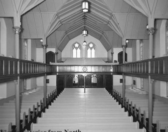 Alloa, Bedford Place, Alloa West Church, interior view from N.