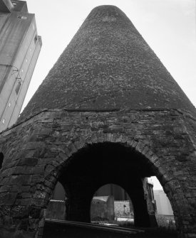 Detailed view looking up the NE side of the North Cone