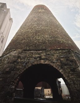 Detailed view looking up the NE side of the North Cone