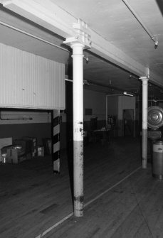 Interior.
View of open warehouse space directly behind offices.