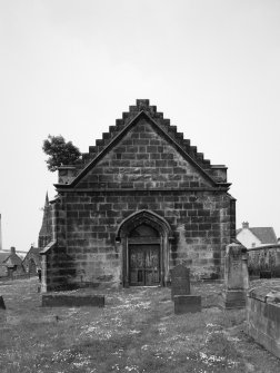 Alloa, Old Parish Kirkyard, Mar and Kellie Mausoleum
View from East