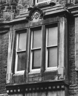 Detail of first floor window on SE elevation.
