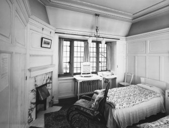 Interior.
View of central bedroom on first floor.