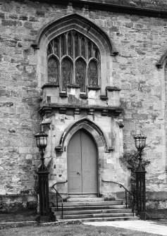 View of porch on N elevation.