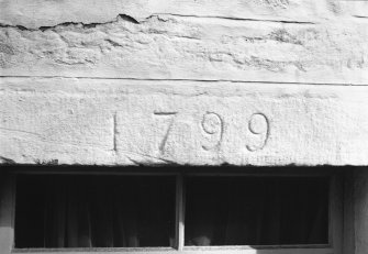 Detail of date stone.